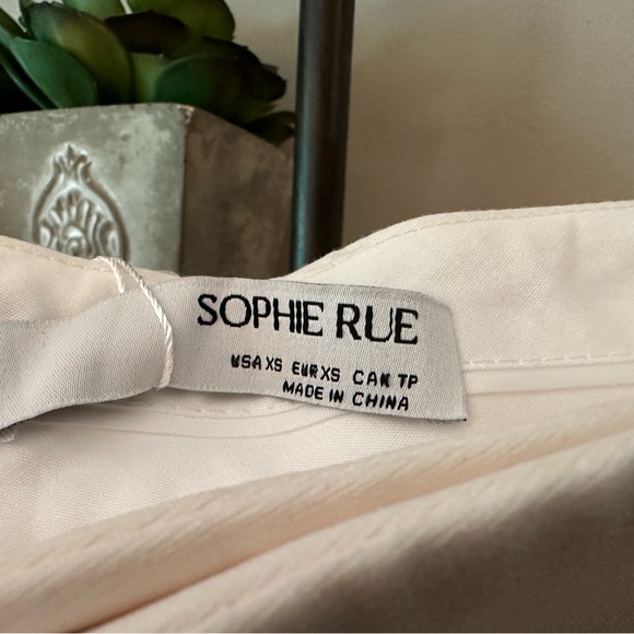 Rue Sophie Everly Pants in Custard - XS. New with tags. - Picture 5 of 6